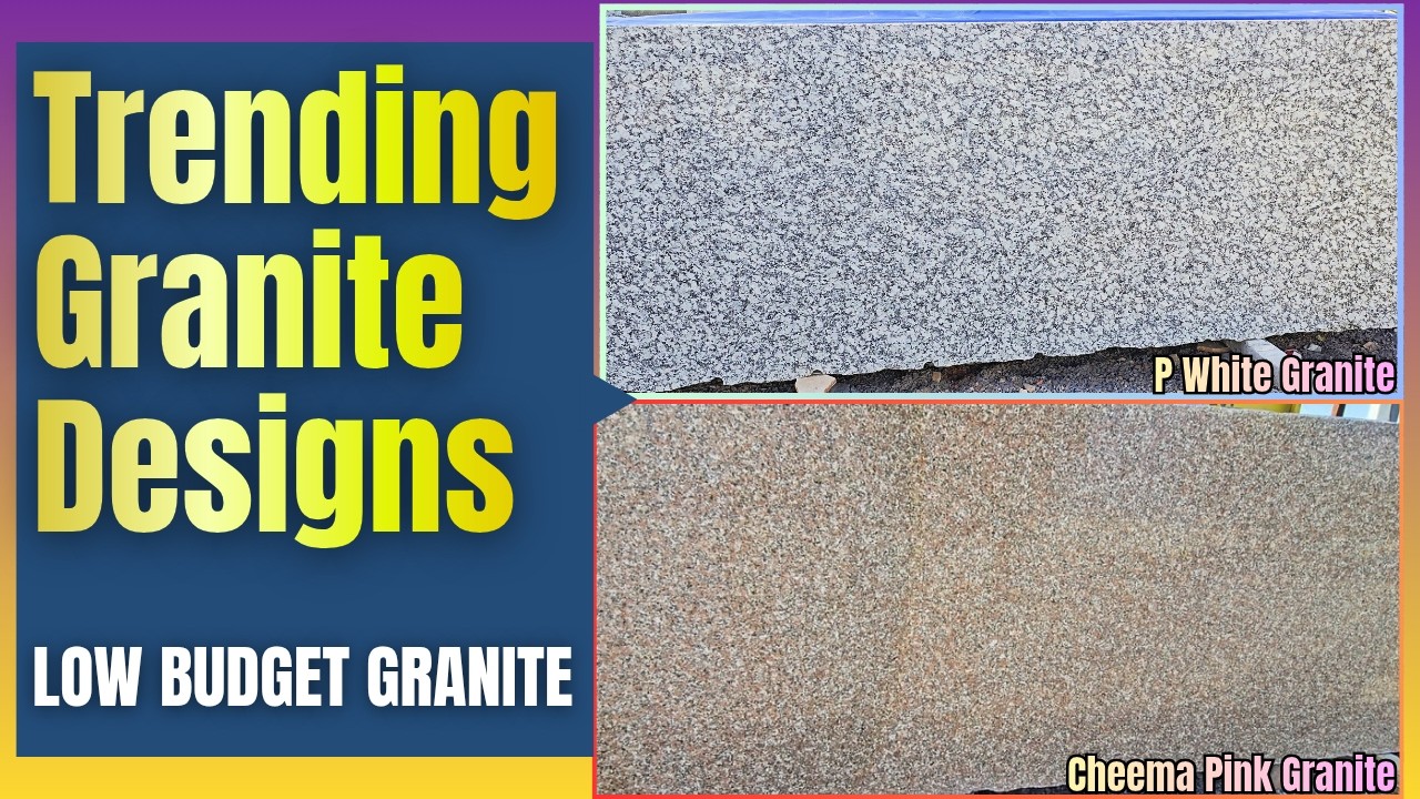 P White Granite | Cheema Pink Granite | Granite Flooring Designs India | Cheapest Granite Price 2025