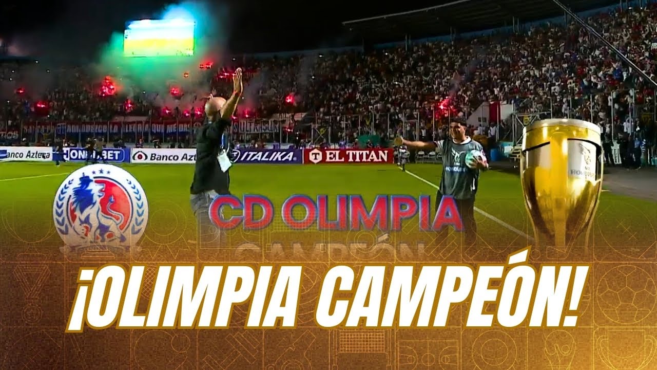 Olimpia Campeón: los albos se coronan campeones del Apertura 25-26