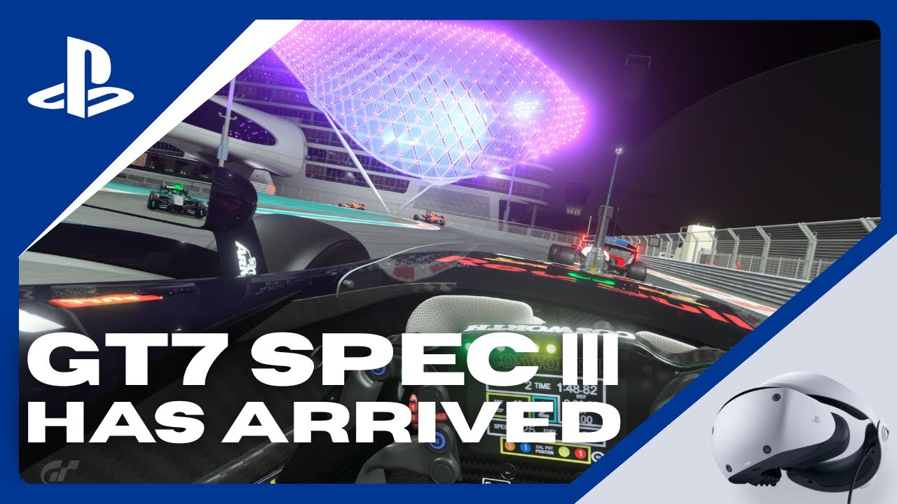 Gran Turismo 7 SPEC 3 VR Gameplay - Crazy F1 action at Yas Marina Circuit in VR - This is insane