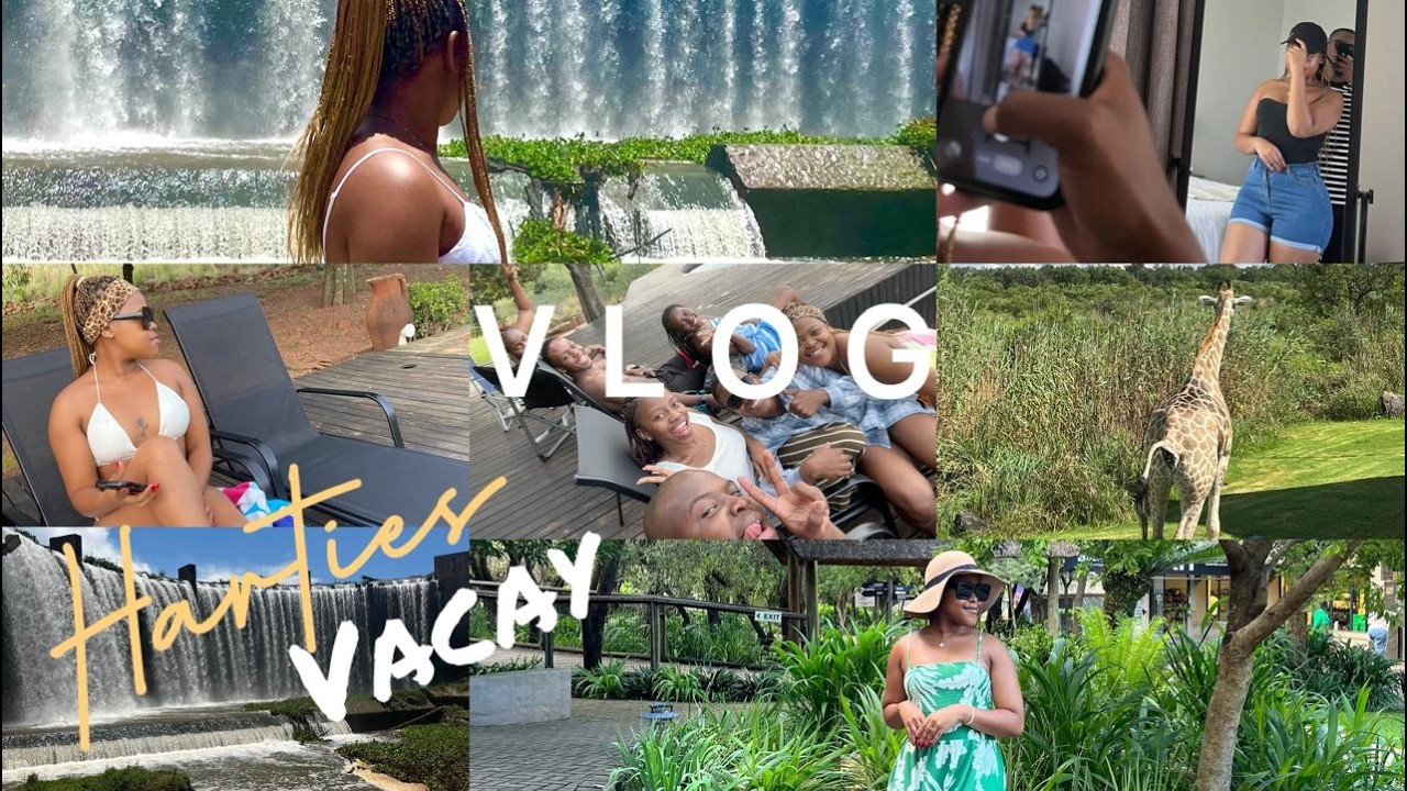 VLOG: How we entered the new year | Harties vacation | Hloni Matladi | South African Youtuber