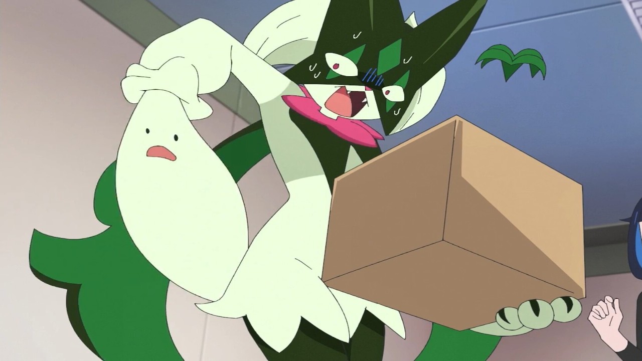 Get off my tail, Ditto!
