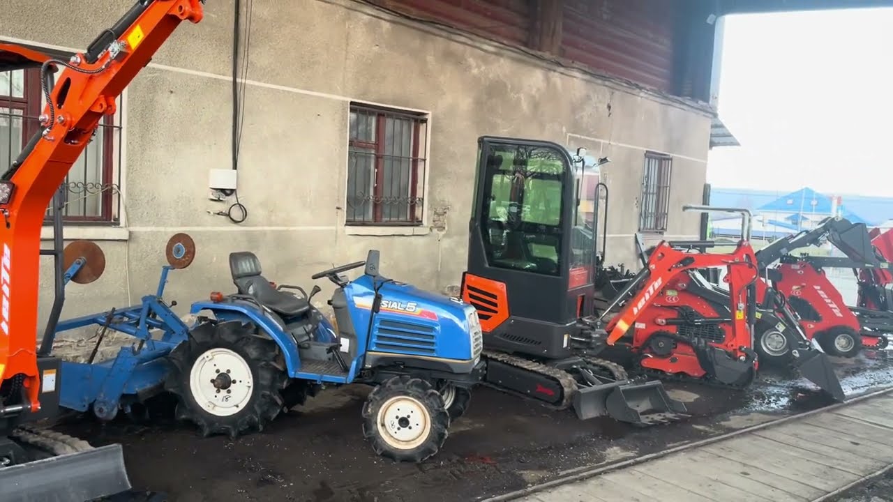 Все продано🔥! Огляд і ціна БУ міні тракторів на майданчику VRM-Техніка І-Ф