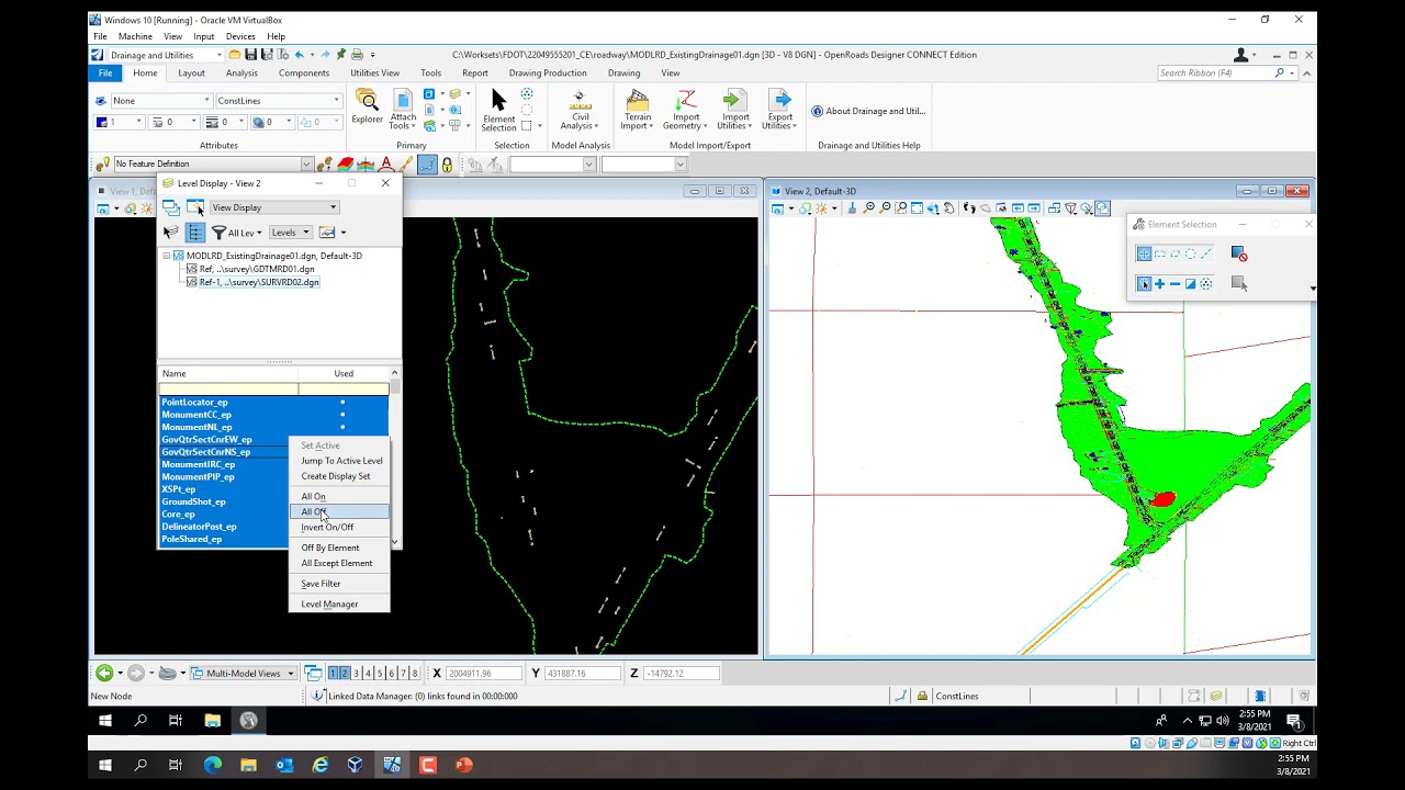 FDOTConnect (ORD) Roadway Design Existing Modeling - Chapter 5