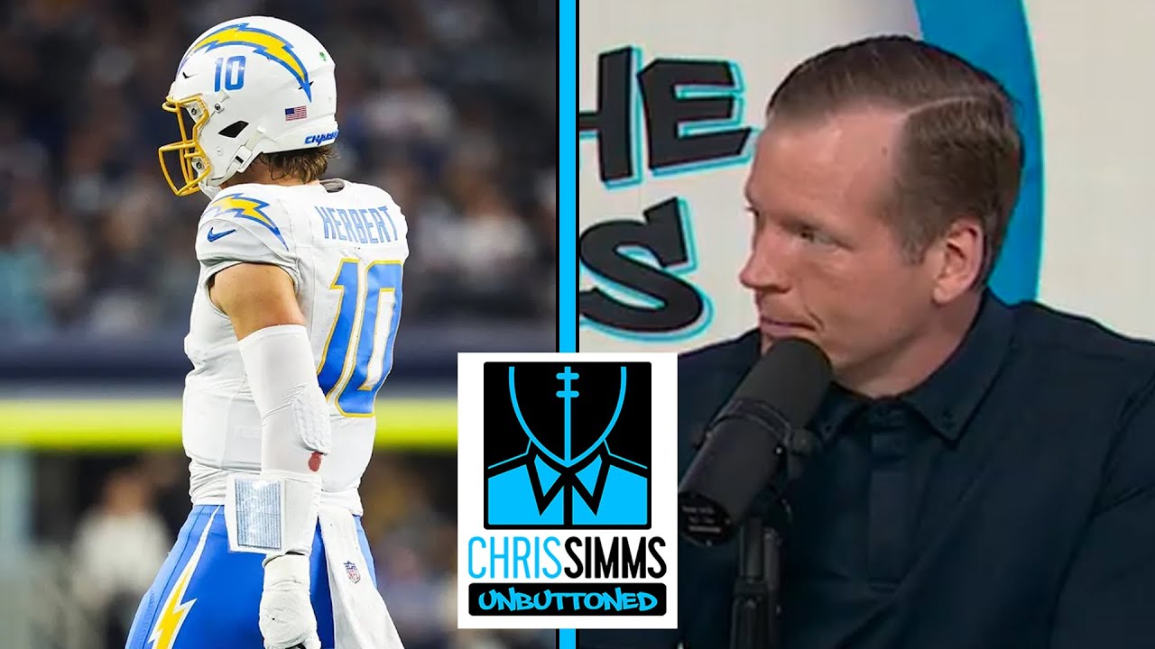 Simms: Justin Herbert should be in MVP conversation | Chris Simms Unbuttoned | NFL on NBC