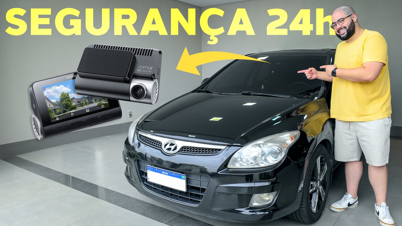 A Câmera que eu Recomendo pra Todo Carro! 70mai A800SE - Grava 4K Frente e Trás! E tem GPS!