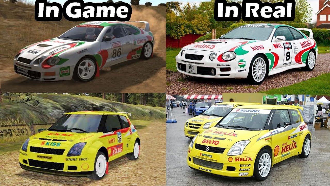 All Cars In Real Life Of Rush Rally 3 - New Cars