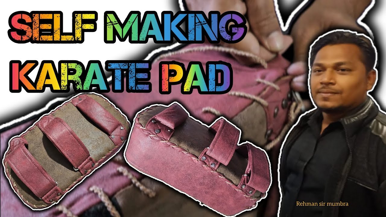 👌👍How to make karate kicking pad 👌#making #rehmansirmumbra #thaipad #viral #viral #viralvideo #mma