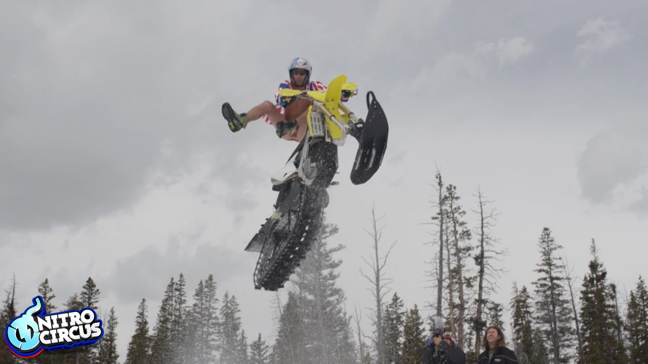 Travis Bares It All in the Wildest Winter Wonderland