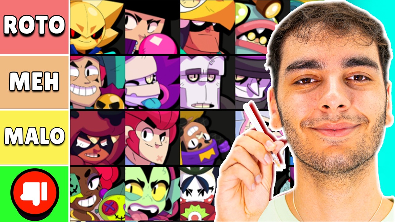 LA MEJOR TIERLIST DEL META ACTUAL !! ¿QUÉ BRAWLERS DEBES MEJORAR? MARZO T.47