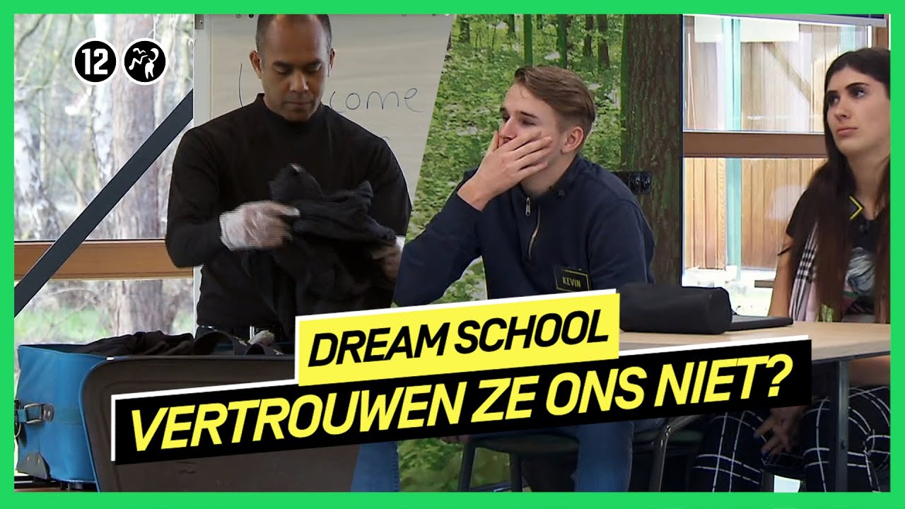 “We gaan jullie koffers checken” | DREAM SCHOOL 2021 | NPO 3 TV