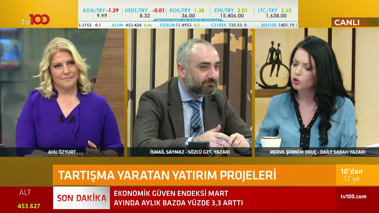 İsmail Saymaz ile Merve Şebnem Oruç arasında sert tartışma