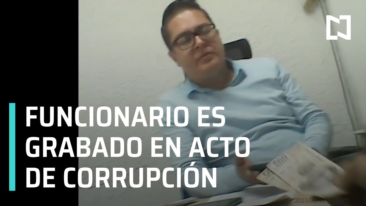 Graban a funcionario de obras de Coyoacán recibiendo dinero para no suspender obra - En Punto