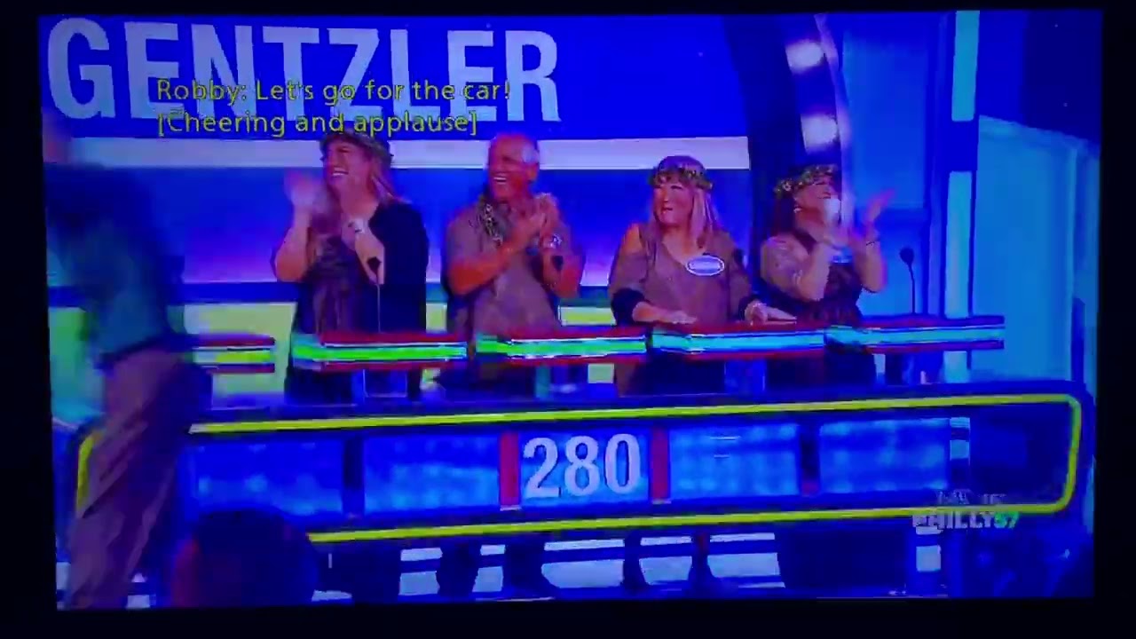 Family Feud - Crockett Boys win the Car!