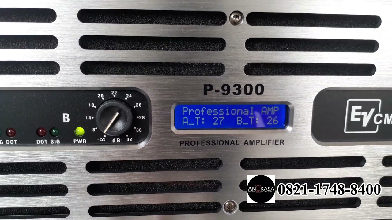 Check sound Power EV-GMC P9300 untuk ke rengas dengklok | Angkasa Pro Sound System |