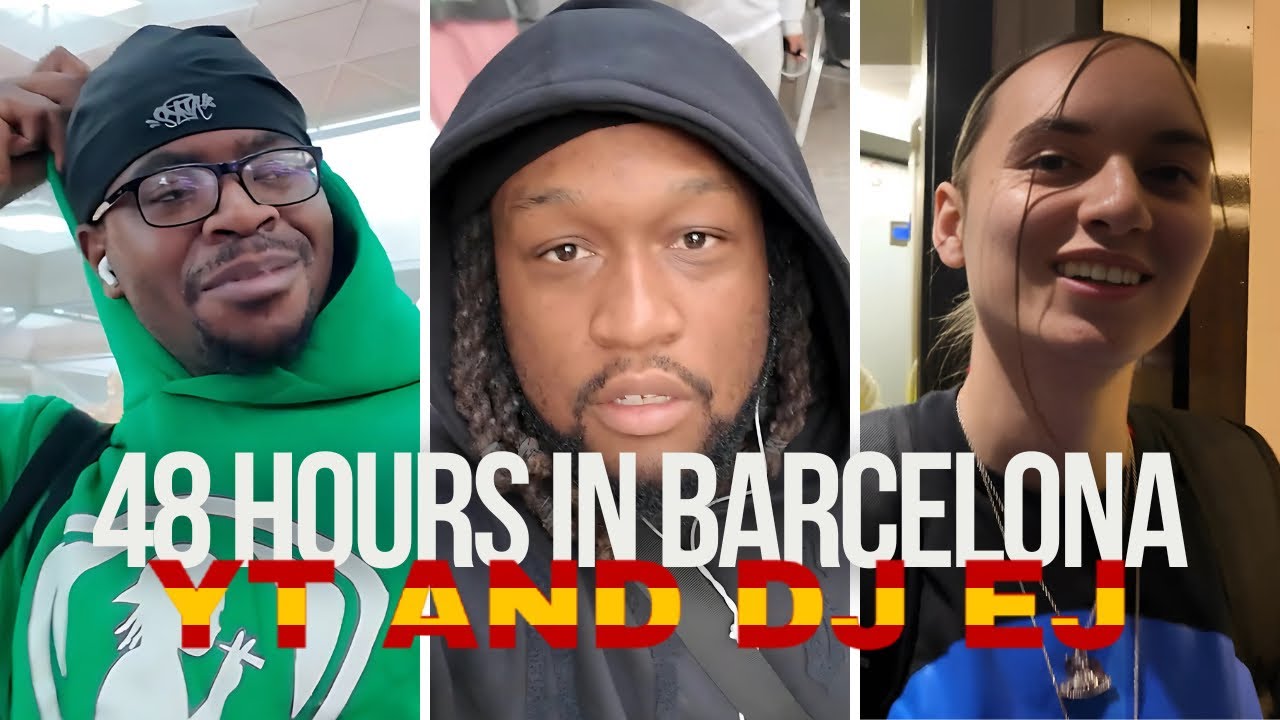 YT, DJ EJ & MR I AM NEXT 48 Hours In Barcelona First Time Performing in Barcelona - IAMTV