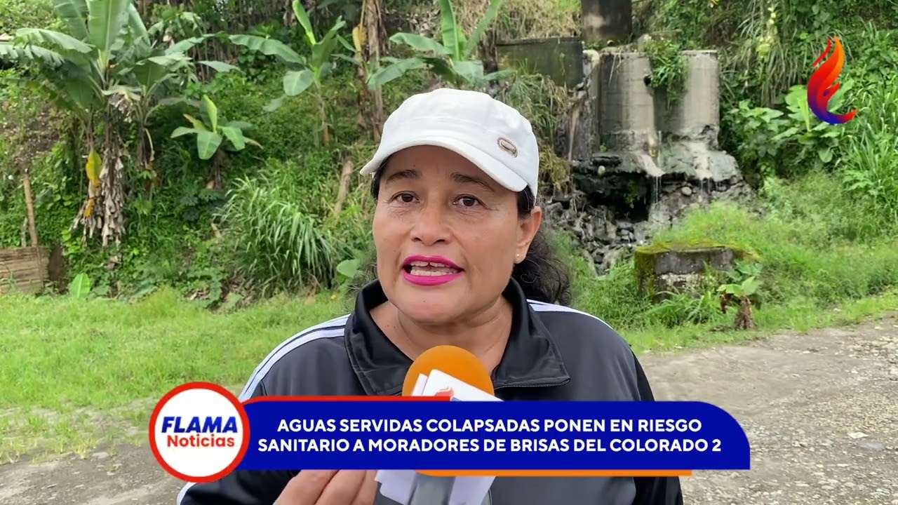 Colapso de aguas servidas afecta a decenas de familias en Brisas del Colorado