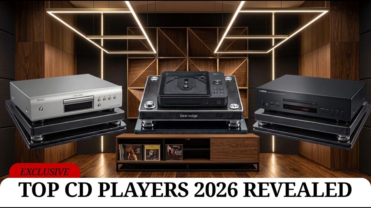 STOP! Best Budget CD Players 2026 &ndash; Top 3 Affordable CD Players Under $200