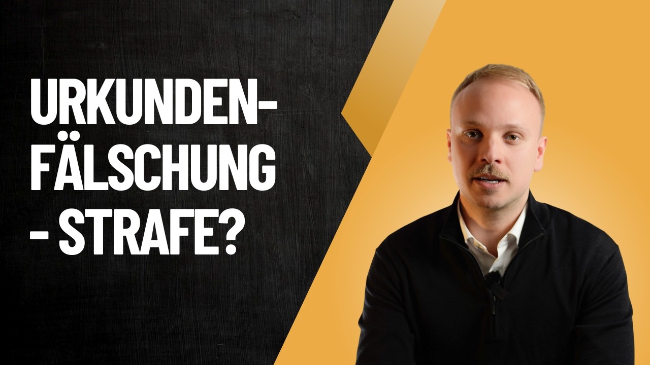 Was ist eine Urkundenfälschung gem. § 267 StGB?
