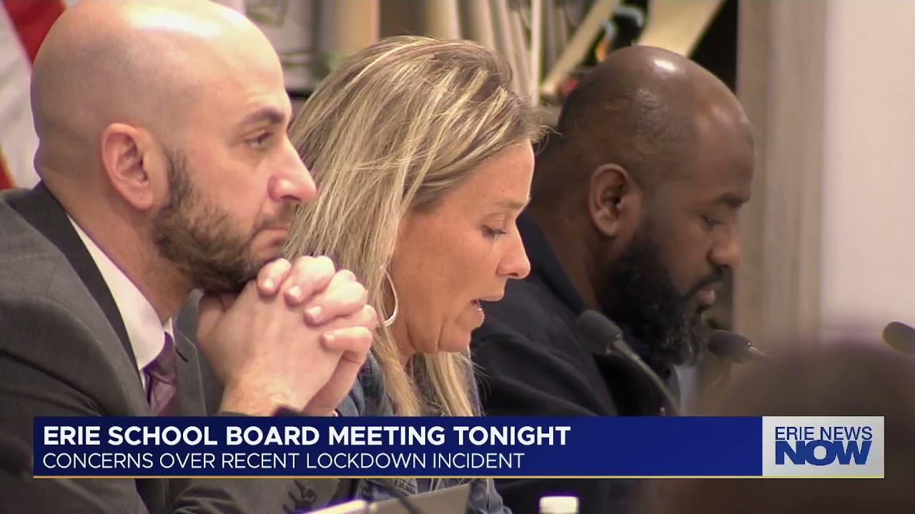 Erie School Board Discusses Jefferson Elementary Incident