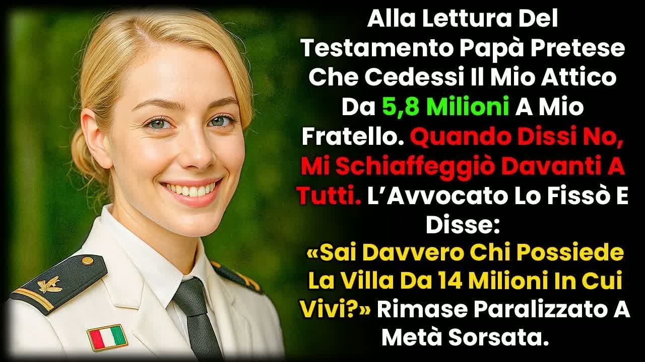 Alla Lettura Del Testamento Papà Tentò Di Prendere La Mia Eredità—Poi L’Avvocato; «Signore…»