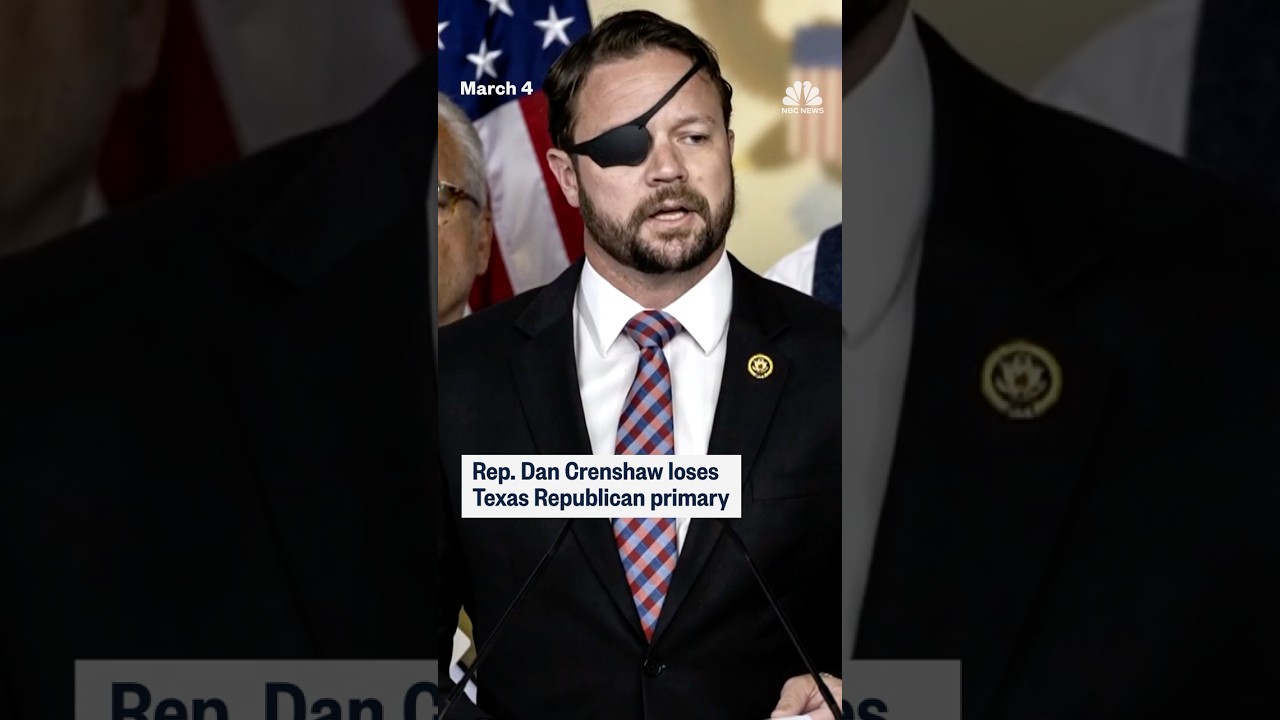 Rep. Dan Crenshaw loses Texas Republican primary