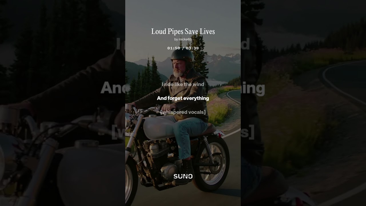 Loud pipes save lives