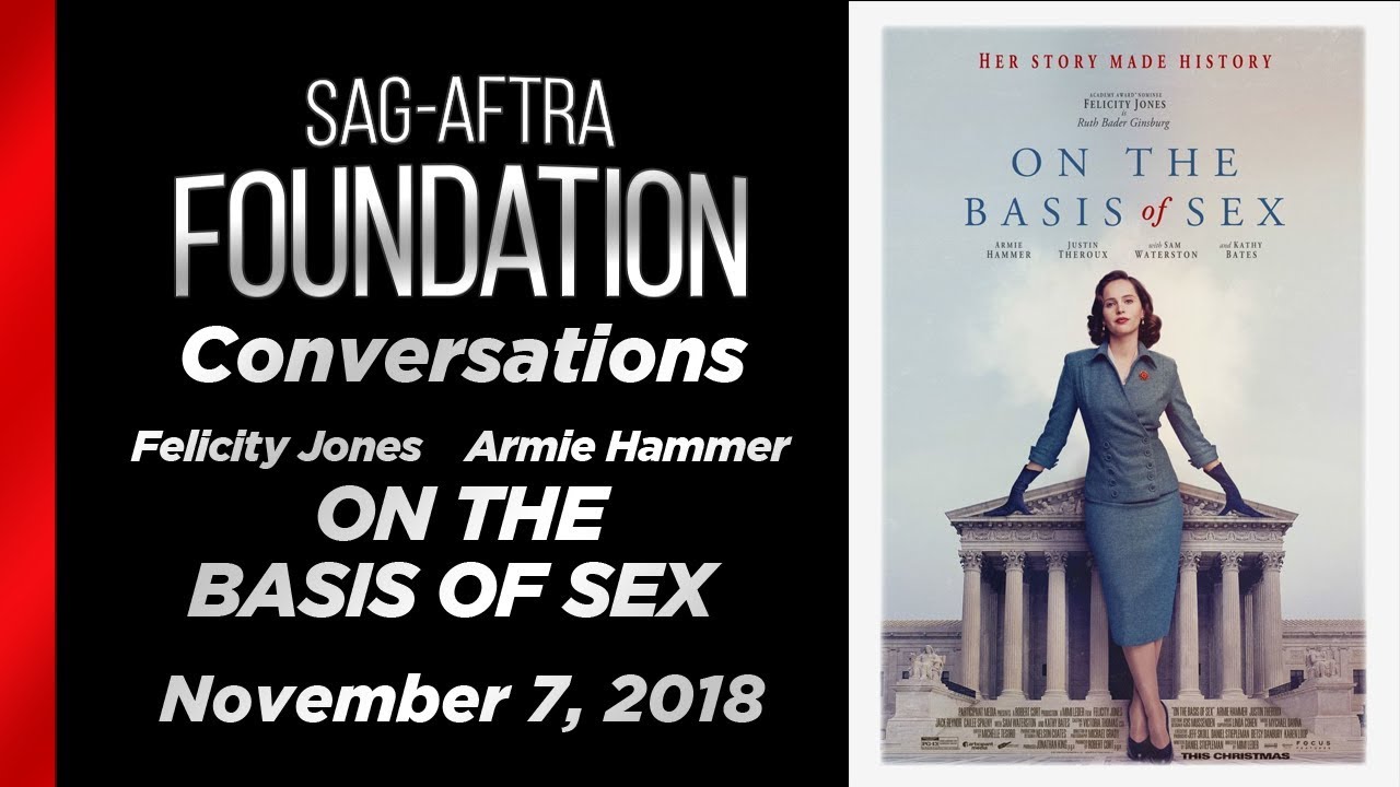 Conversations with Felicity Jones & Armie Hammer of ON THE BASIS OF SEX