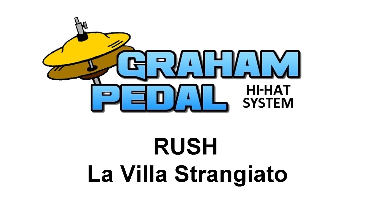 Graham Pedal  Hi-Hat System - Rush's 'La Villa Strangiato'