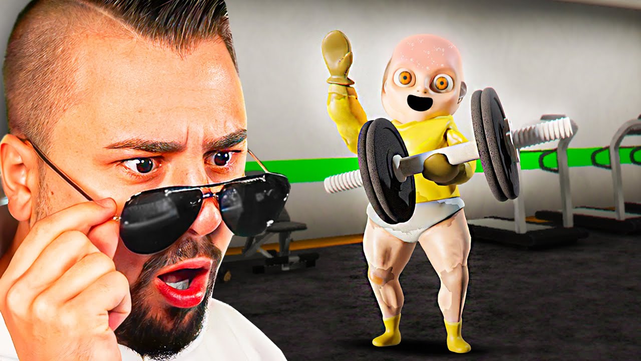 MEIN BABY WIRD ZUM BODYBUIDER?! (The Baby in Yellow Mods)