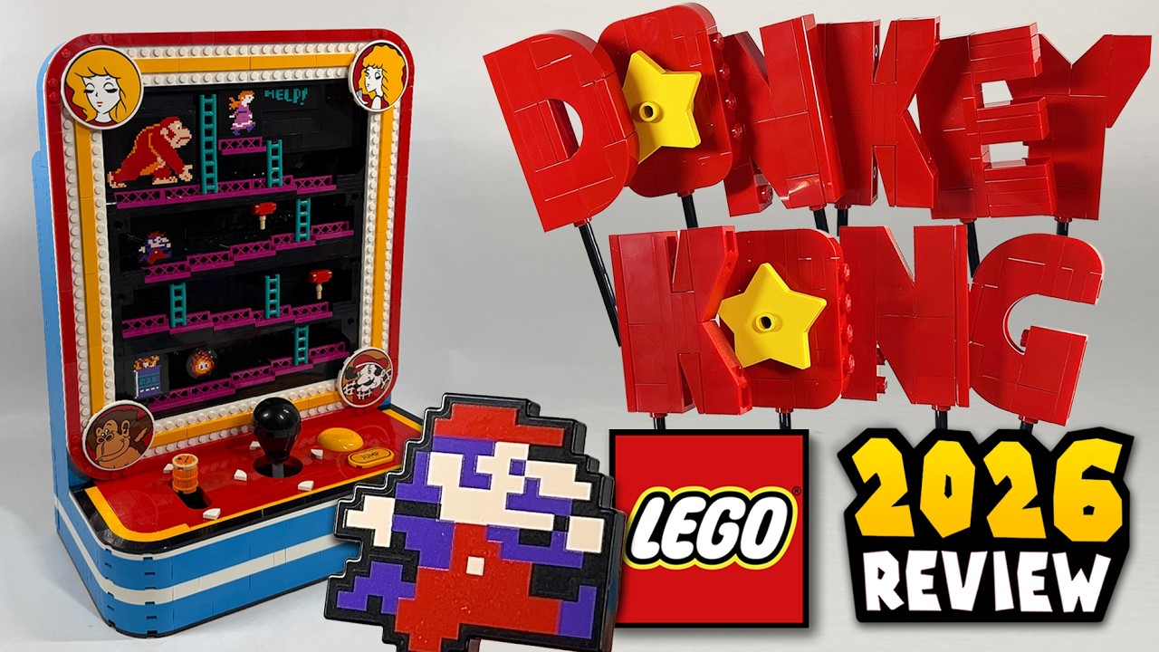 Обзор набора LEGO Donkey Kong Arcade (72051) &mdash; 2026