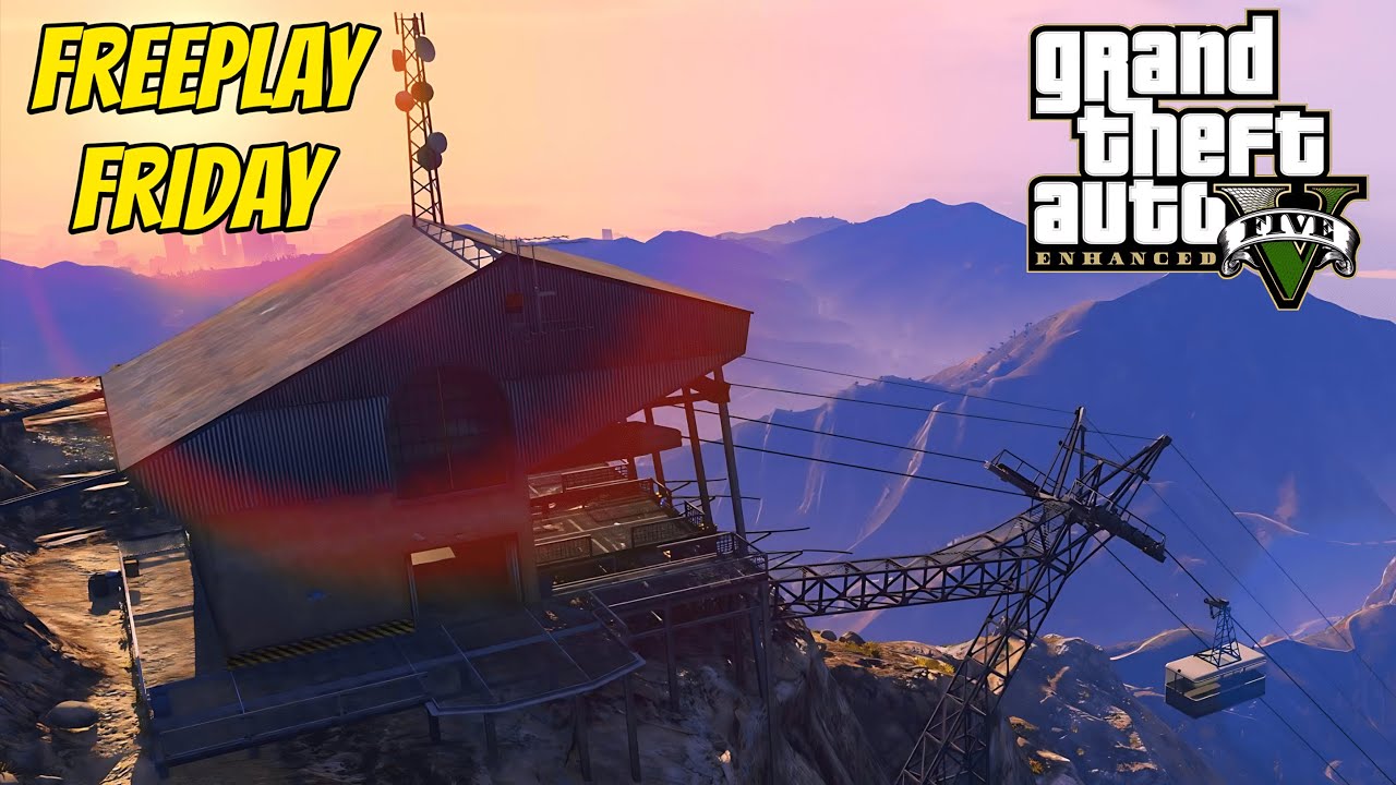 FREEPLAY FRIDAY: GTA V |FIRST TIME PLAYTHROUGH