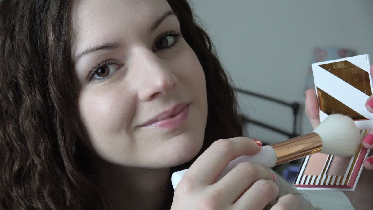 ASMR Doing YOUR Makeup - with mouth clicks and whispering