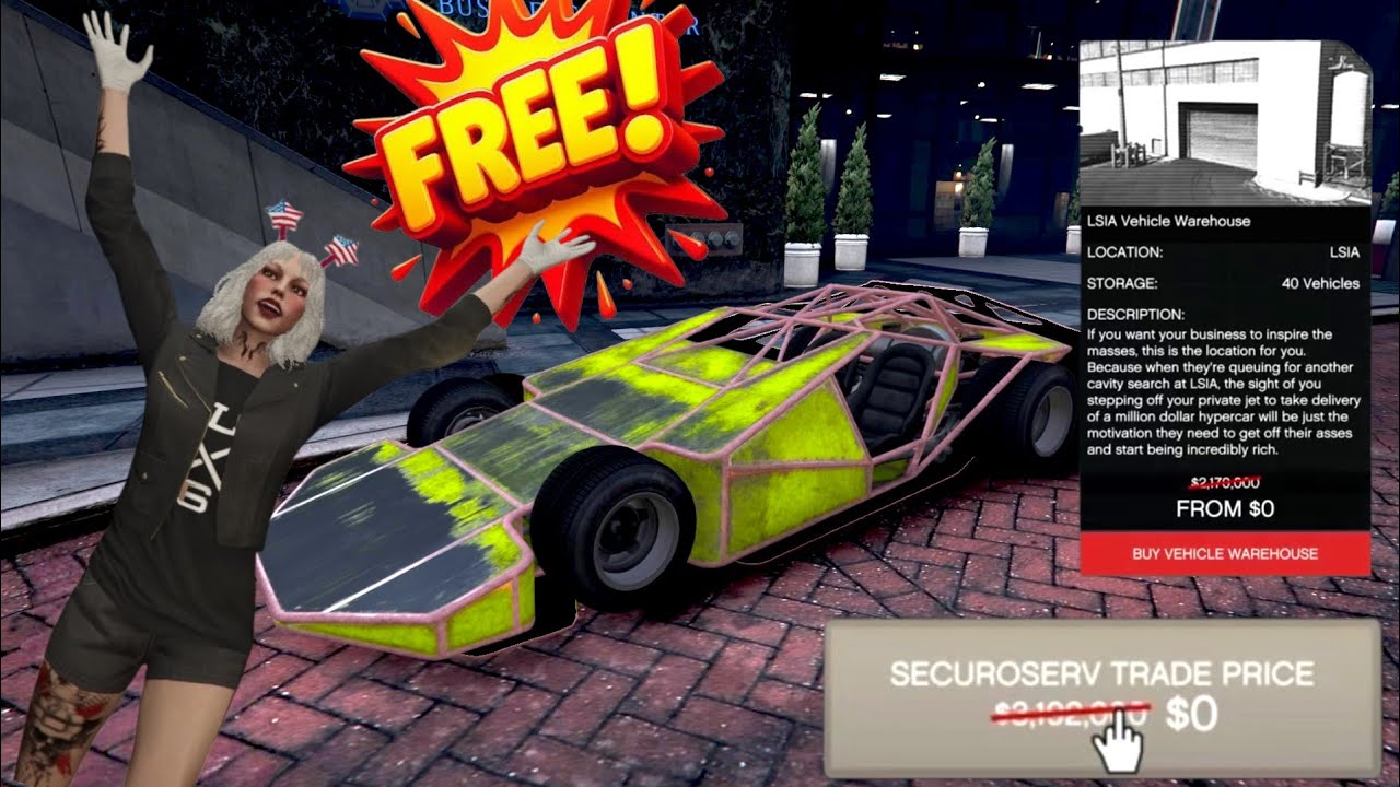 🔥 FREE LSIA Vehicle Warehouse + Ramp Buggy! Save $5M This Week | GTA V Online |