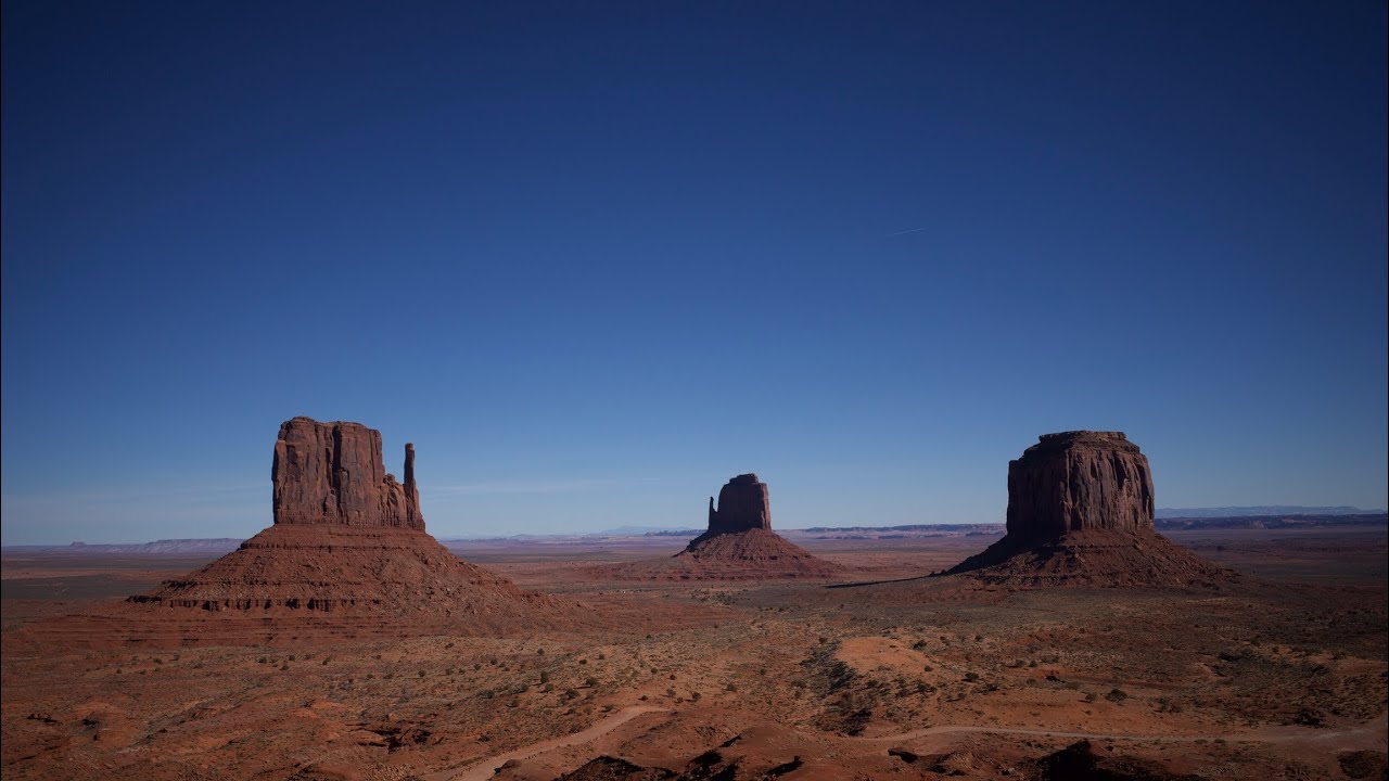 USA Road Trip Timelapse - Monument Valley Scenic Drive - January 10, 2026