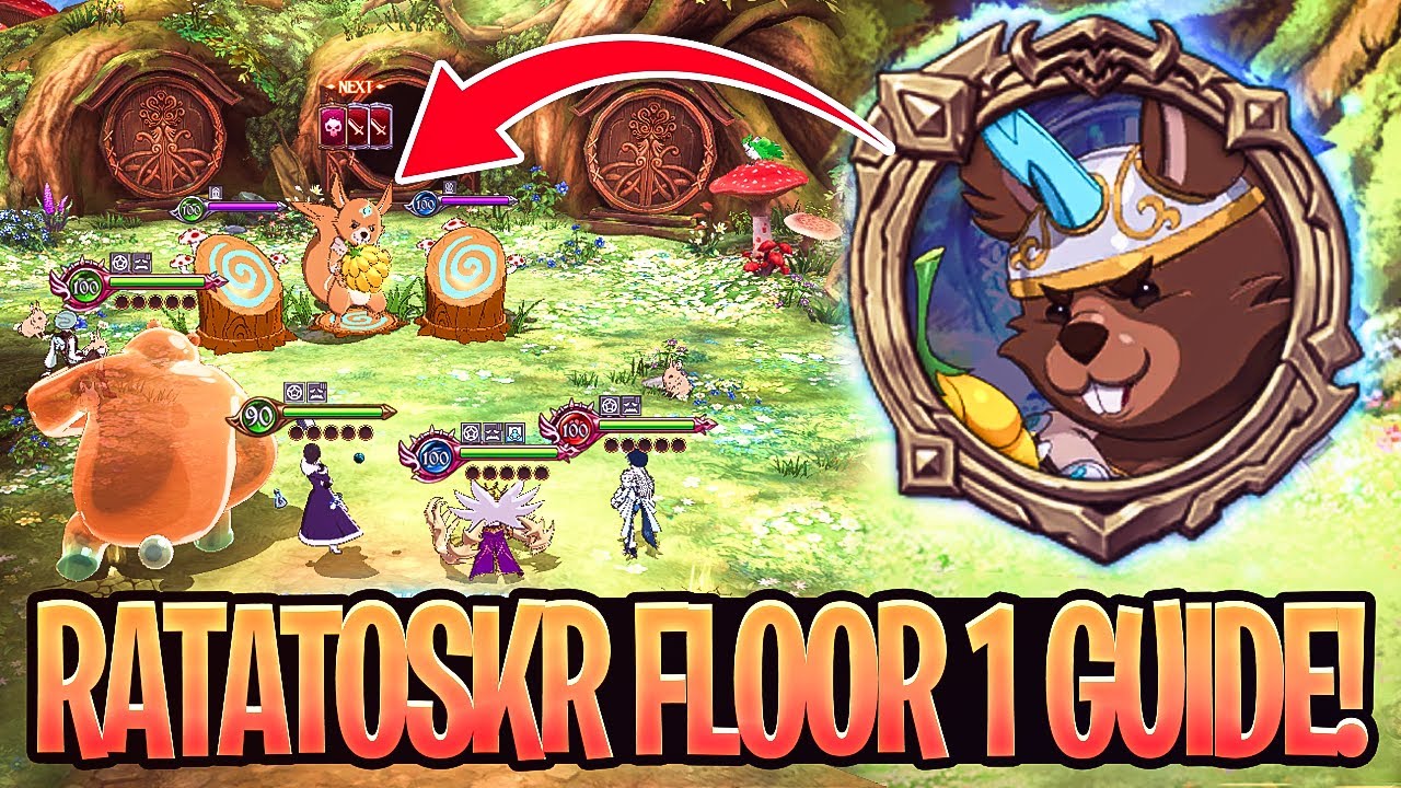 How YOU Can Clear FLOOR 1 RATATOSKR Demonic Beast! Mechanics Explained! (7DS Guide) 7DS Grand Cross