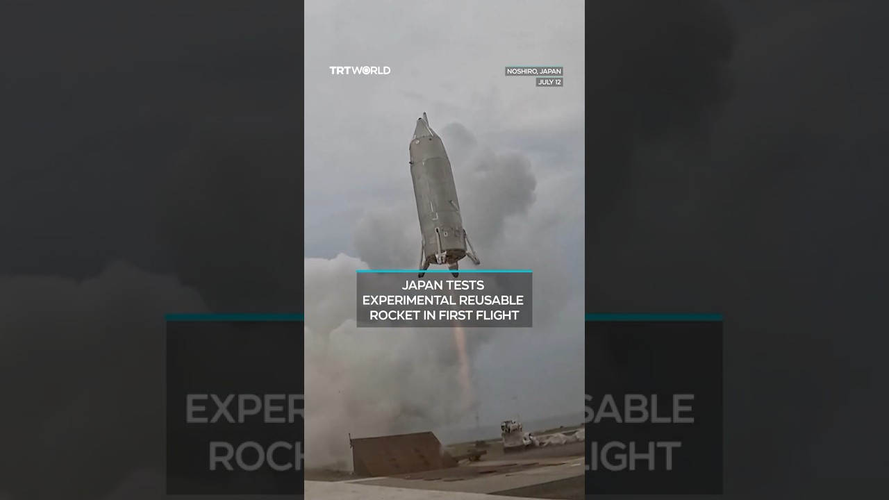 Japan tests experimental reusable rocket in first flight