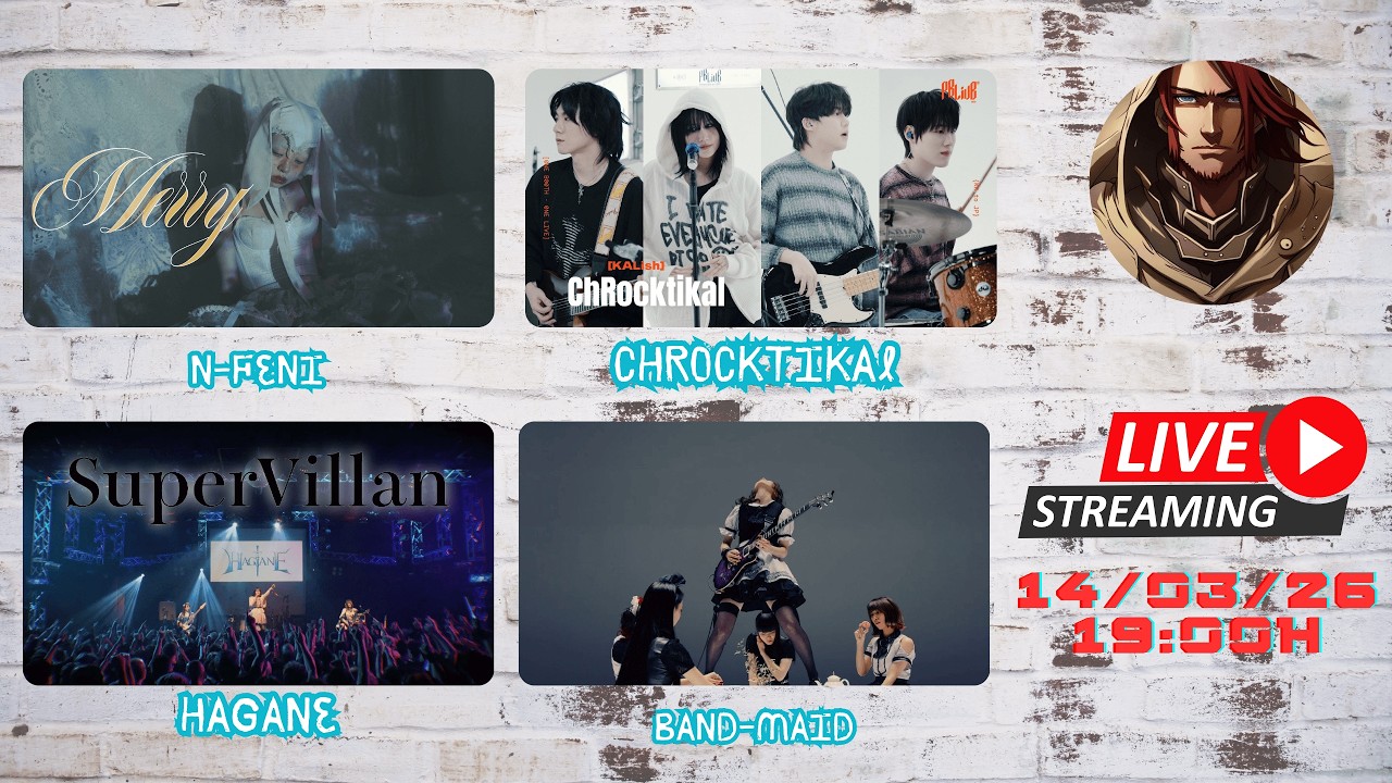 N-FENI - ChRocktikal - Hagane - band-maid  e Mais....