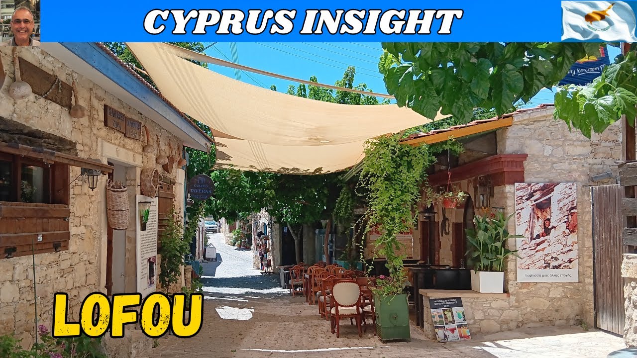 Unforgettable Beauty of Lofou Village, Limassol Cyprus.
