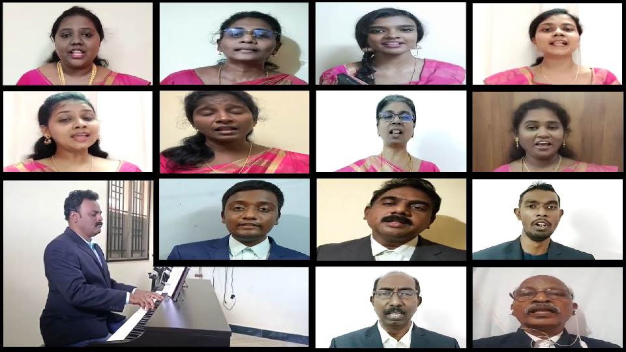 கர்த்தரின் பந்தியில் வா | CSI Cathedral Virtual Choir, Madurai | Harmonized Version