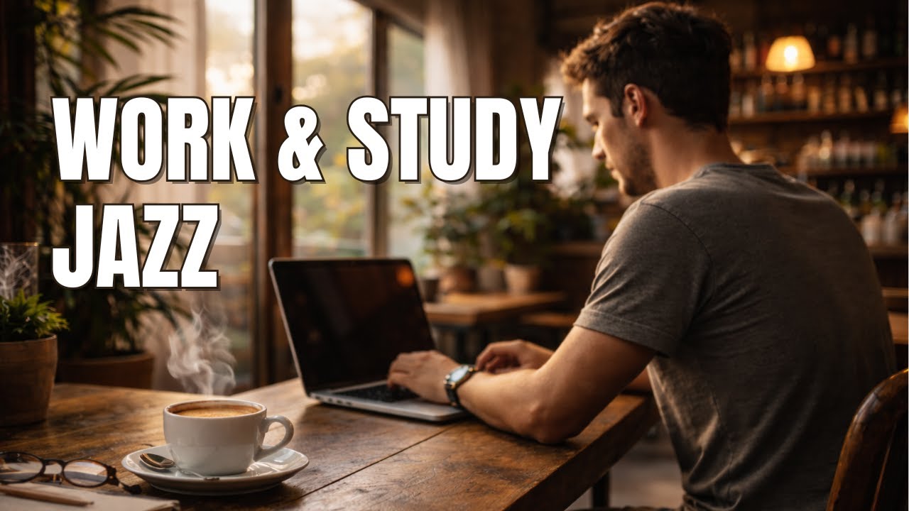 Work & Study Jazz – Brazilian Coffee Shop Music for Focus and Concentration