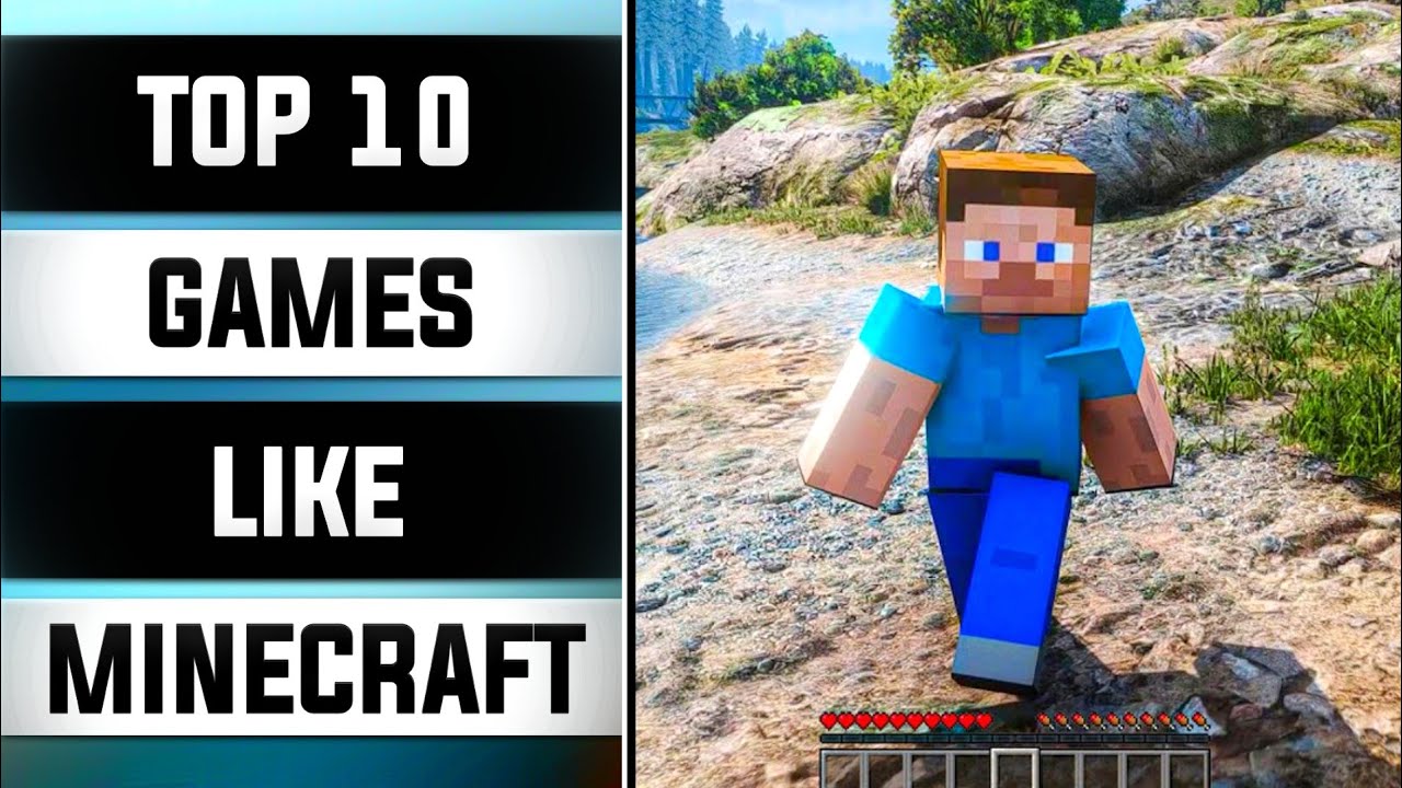 TOP 10 BEST PC GAMES LIKE MINECRAFT | HIGH GRAPHICS 2021 | MINECRAFT CLONES 😱