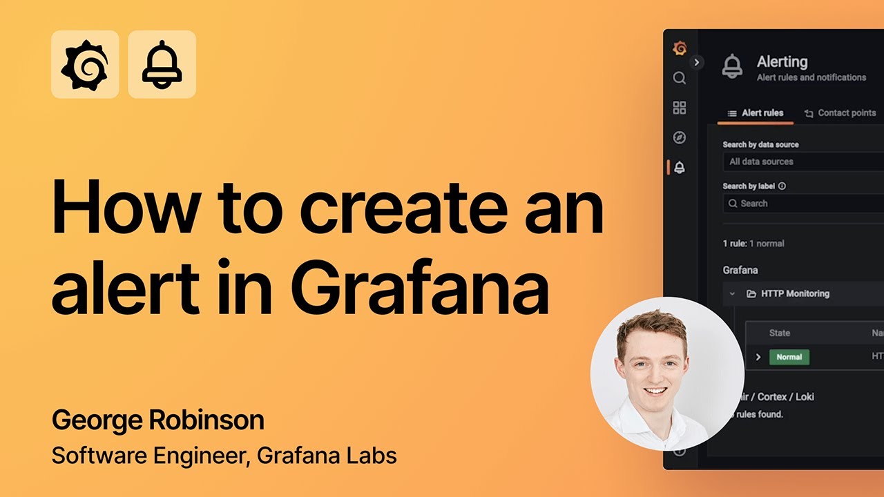 Как создать оповещение в Grafana