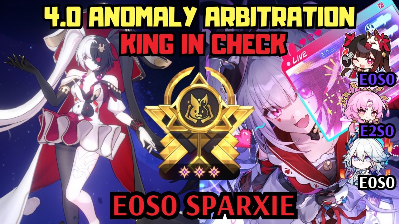 E0S0 Sparxie Yao Guang | 3.8 Anomaly Arbitration | King in Check 3 star clear | Honkai Star Rail