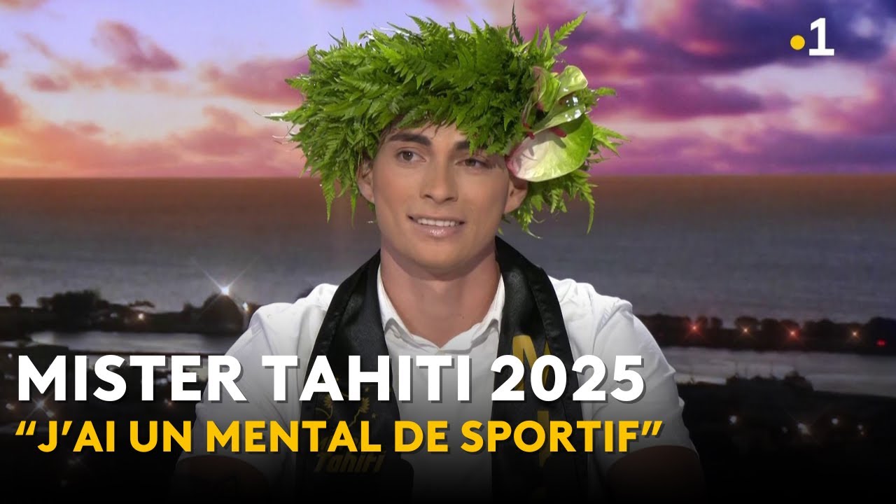 Mister Tahiti 2025, Nohoarii Thuau, est l'invité de notre journal