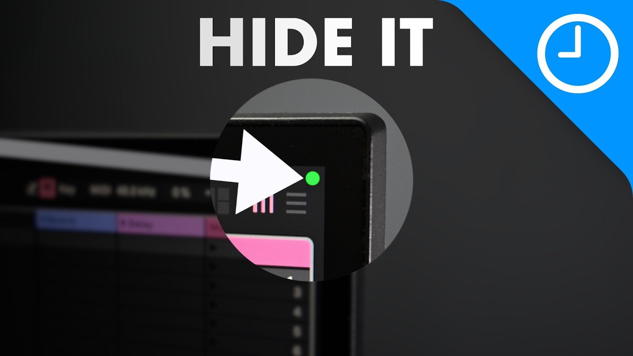 macOS: Hide Privacy Indicators on External Screens