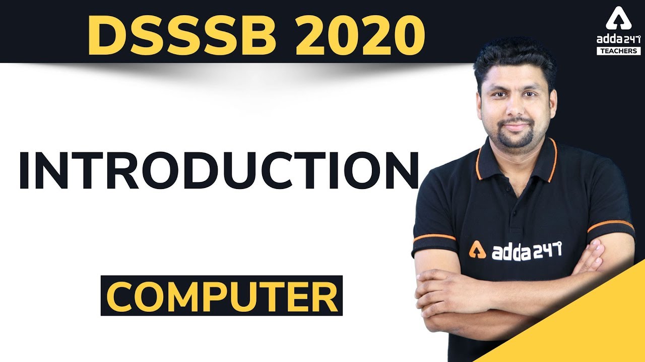 DSSSB 2020 | Computer Science | Introduction