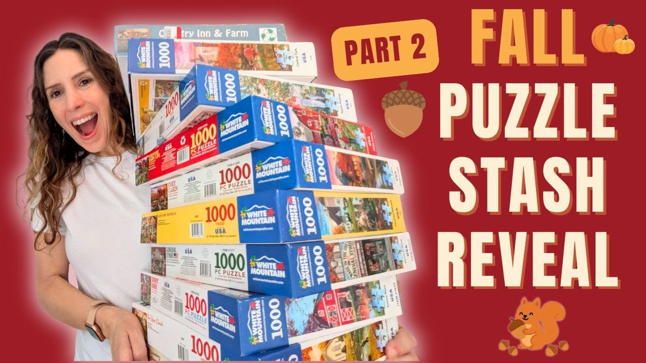 Fall Puzzle Haul Part 2! A Look Into My Puzzle Stash