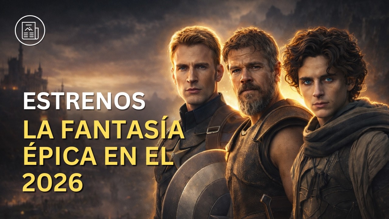Grandes Estrenos del Género Fantástico en 2026: películas, series y libros