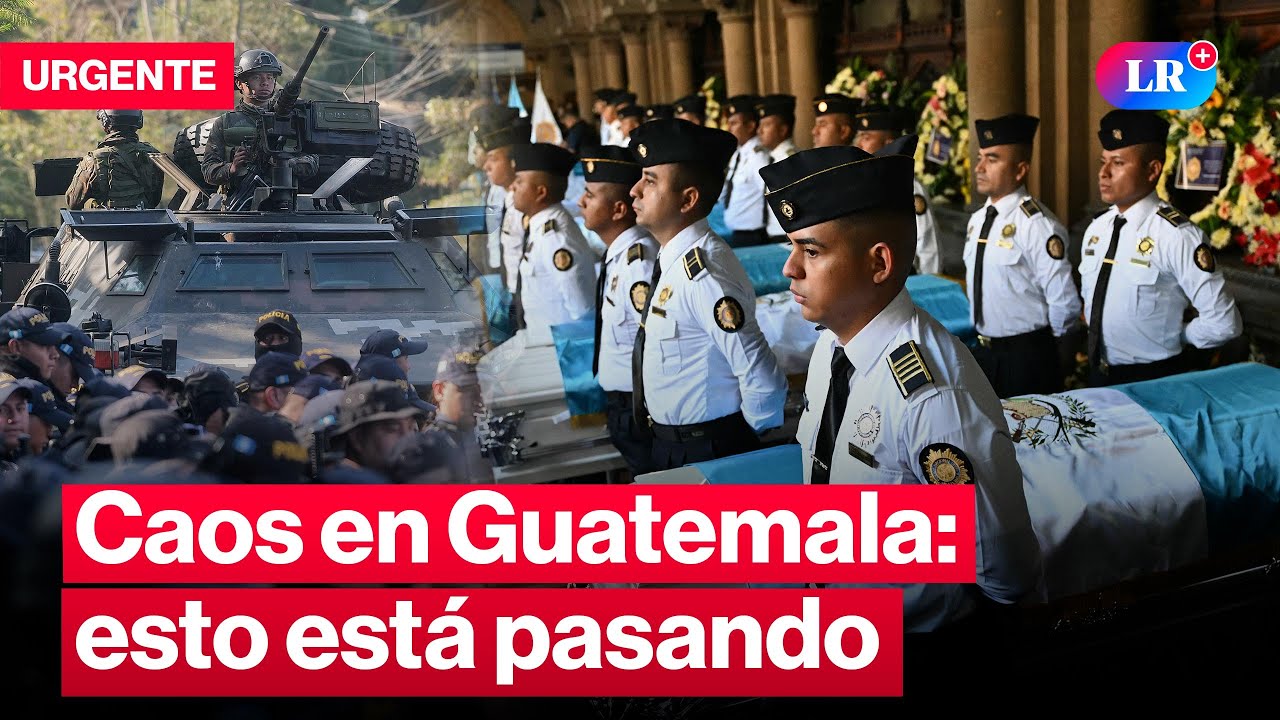 &iquest;Qu&eacute; est&aacute; pasando en Guatemala? Pandilleros m4tan a 8 polic&iacute;as | #LR