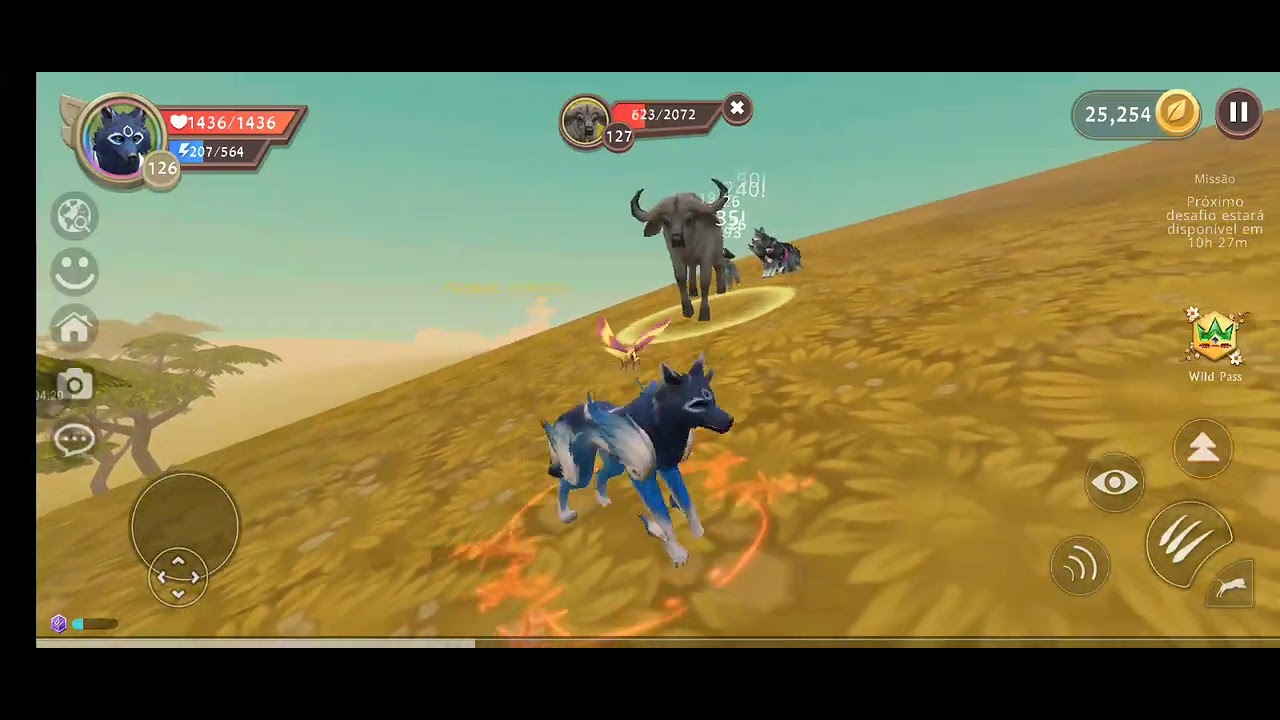 Matando os animais da savana